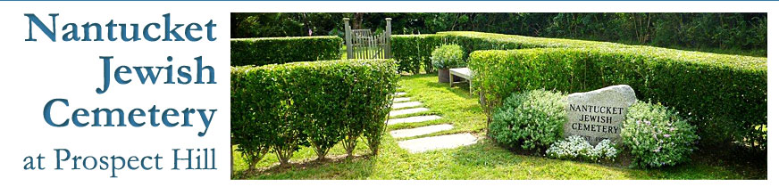 Nantucket Jewish Cemetery at Prospect Hill